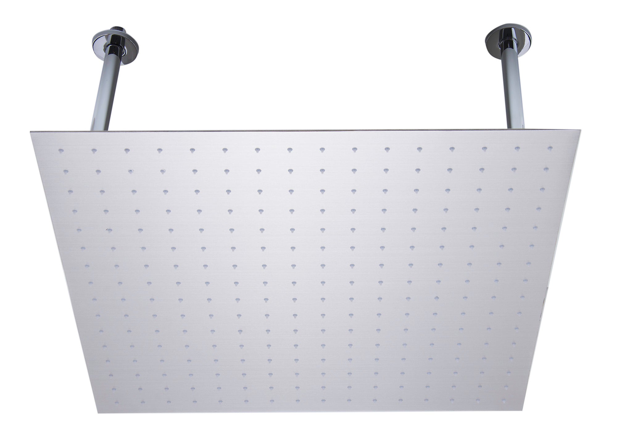 ALFI RAIN24S-BSS 24" Square Brushed Solid Stainless Steel Ultra Thin Rain Shower Head