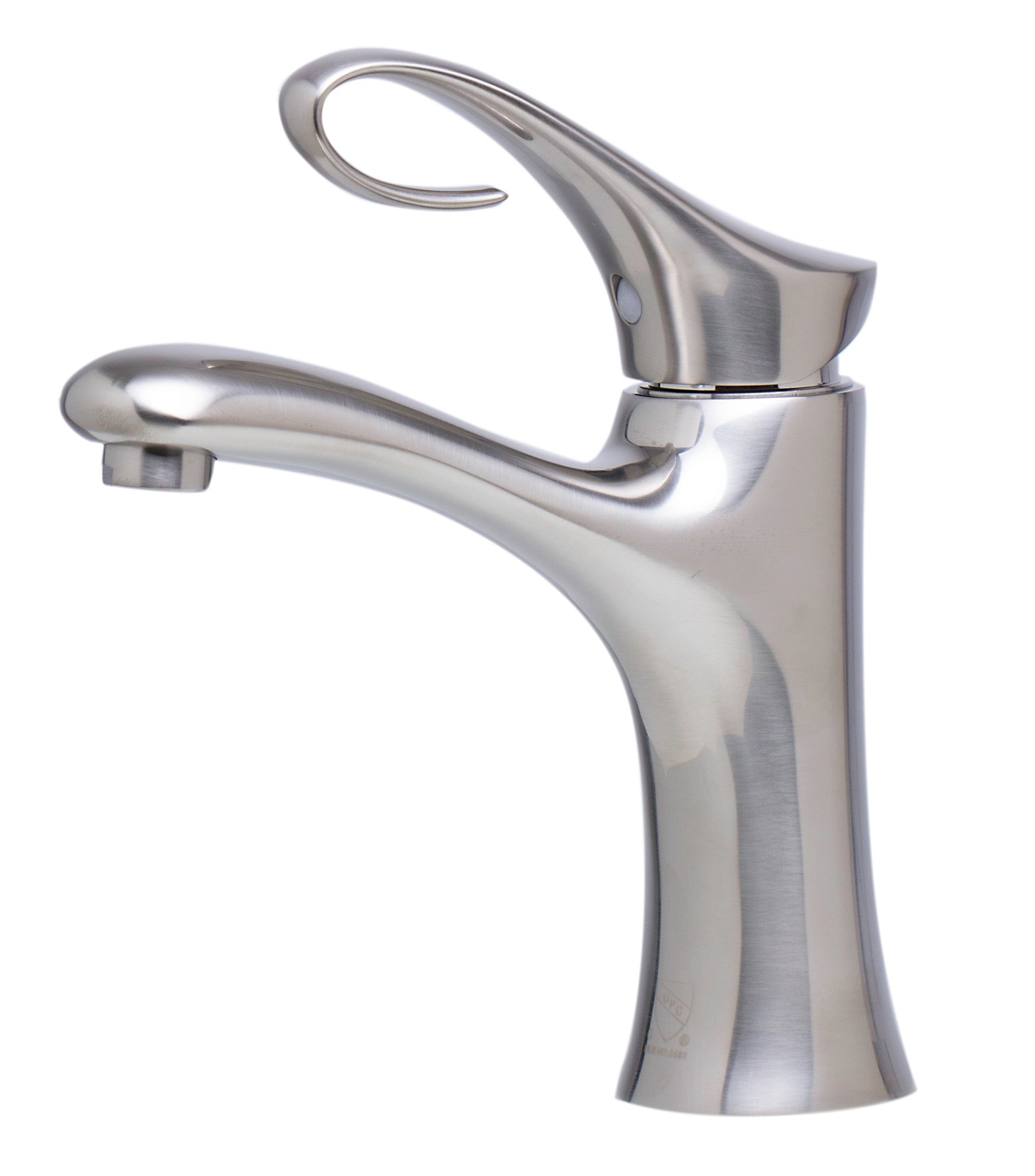 ALFI AB1295-BN Brushed Nickel Single Lever Bathroom Faucet