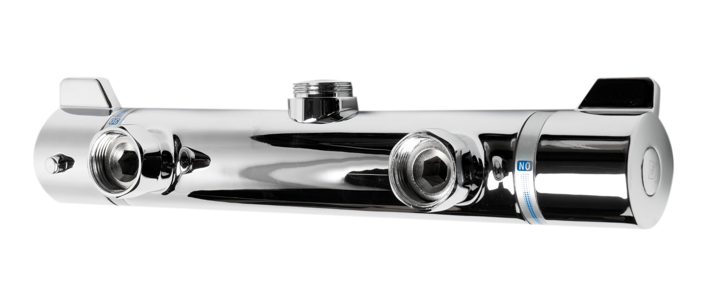 ALFI AB2867-PC Polished Chrome Round Style Thermostatic Exposed Shower Set