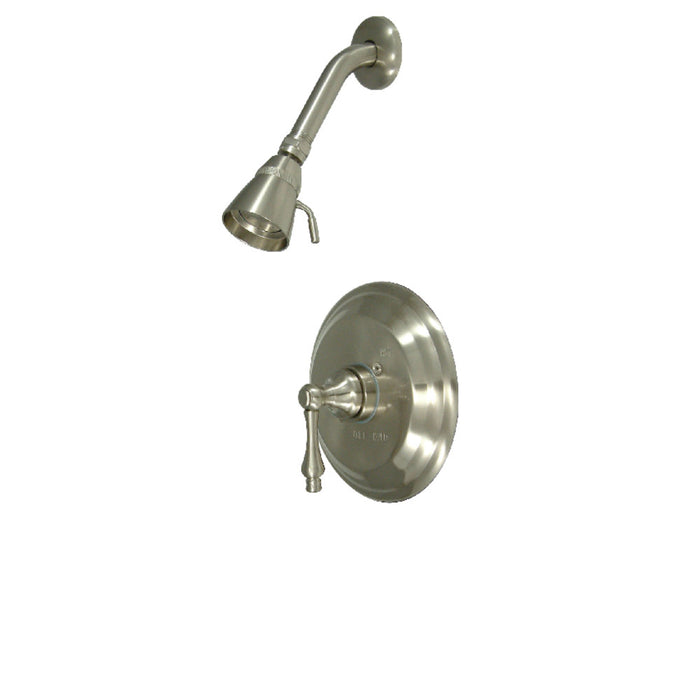 Kingston Brass KB3638ALSO Restoration Single-Handle Pressure Balanced Shower Faucet, Brushed Nickel