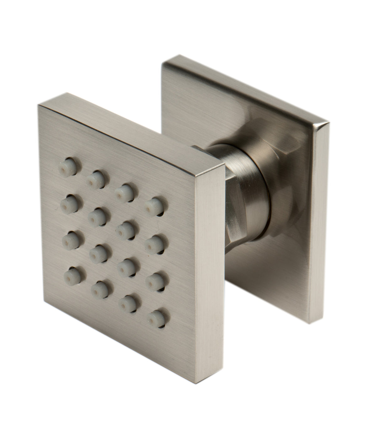 ALFI AB3820-BN Brushed Nickel 2" Square Adjustable Shower Body Spray