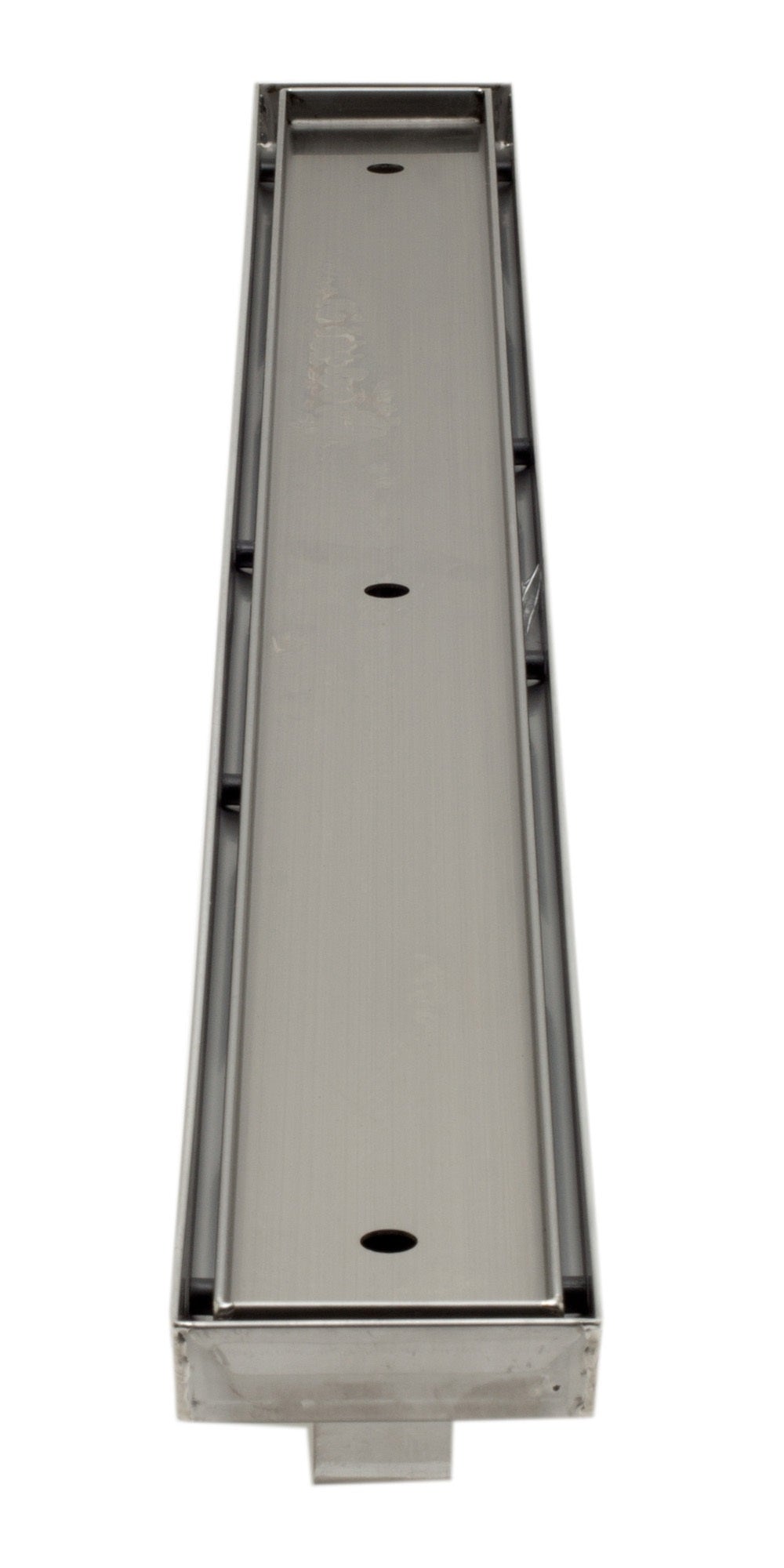 ALFI ABLD32A 32" Modern Stainless Steel Linear Shower Drain  w/o Cover