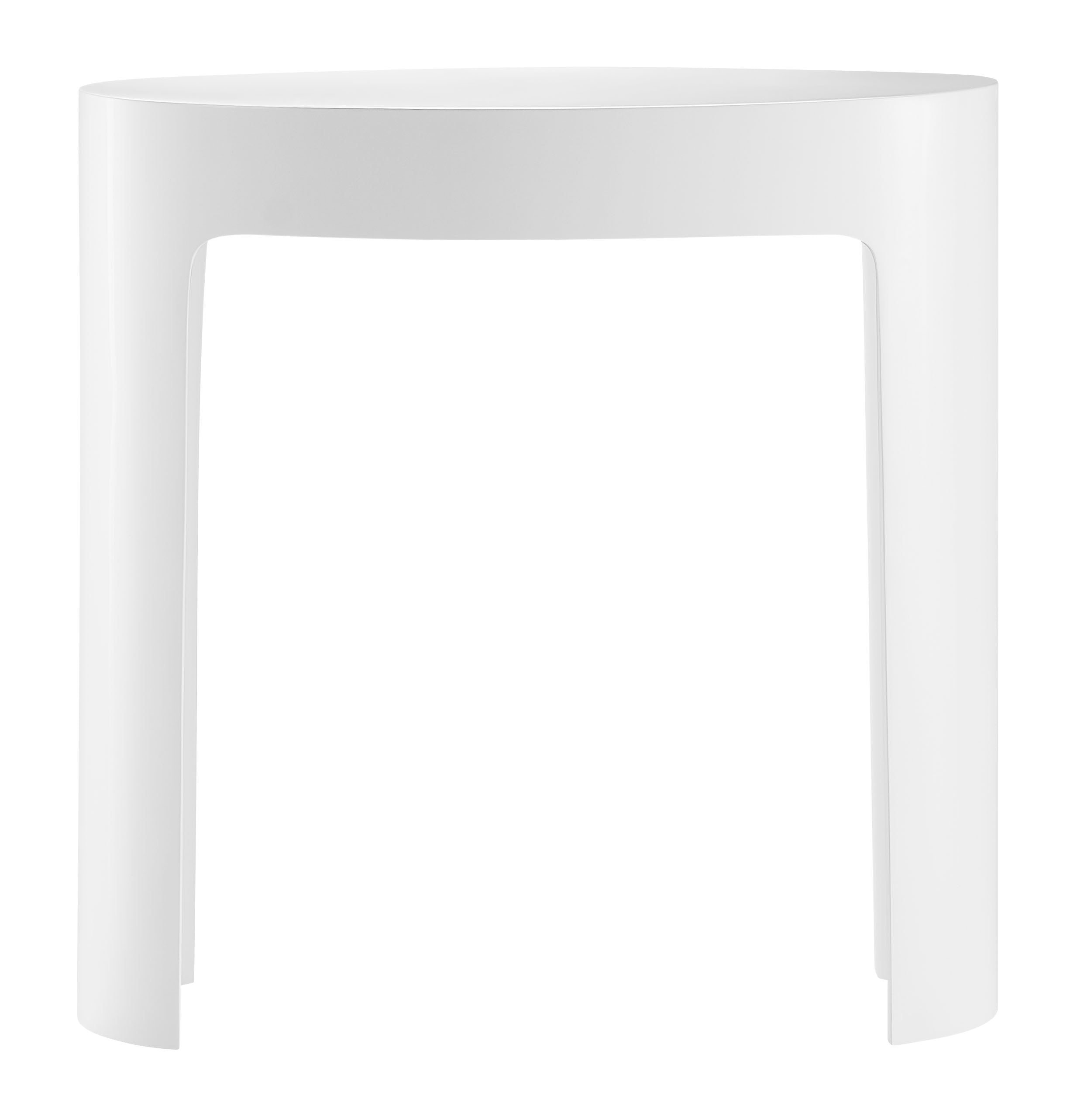 ALFI ABST66 White Matte Solid Surface Resin Bathroom / Shower Stool