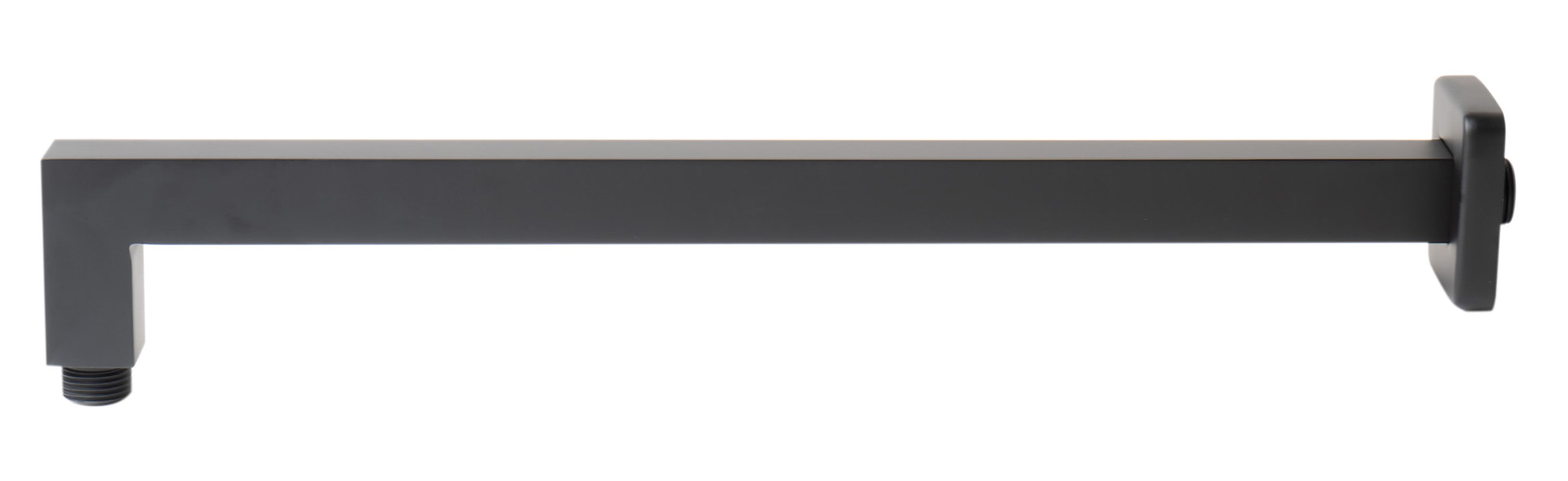 ALFI ABSA16S-BM Black Matte 16" Square Wall Shower Arm
