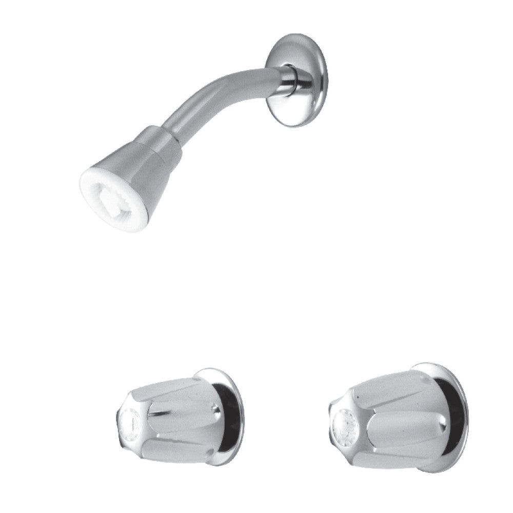 Kingston Brass KF114 Generic Double-Handle Shower Faucet, Polished Chrome