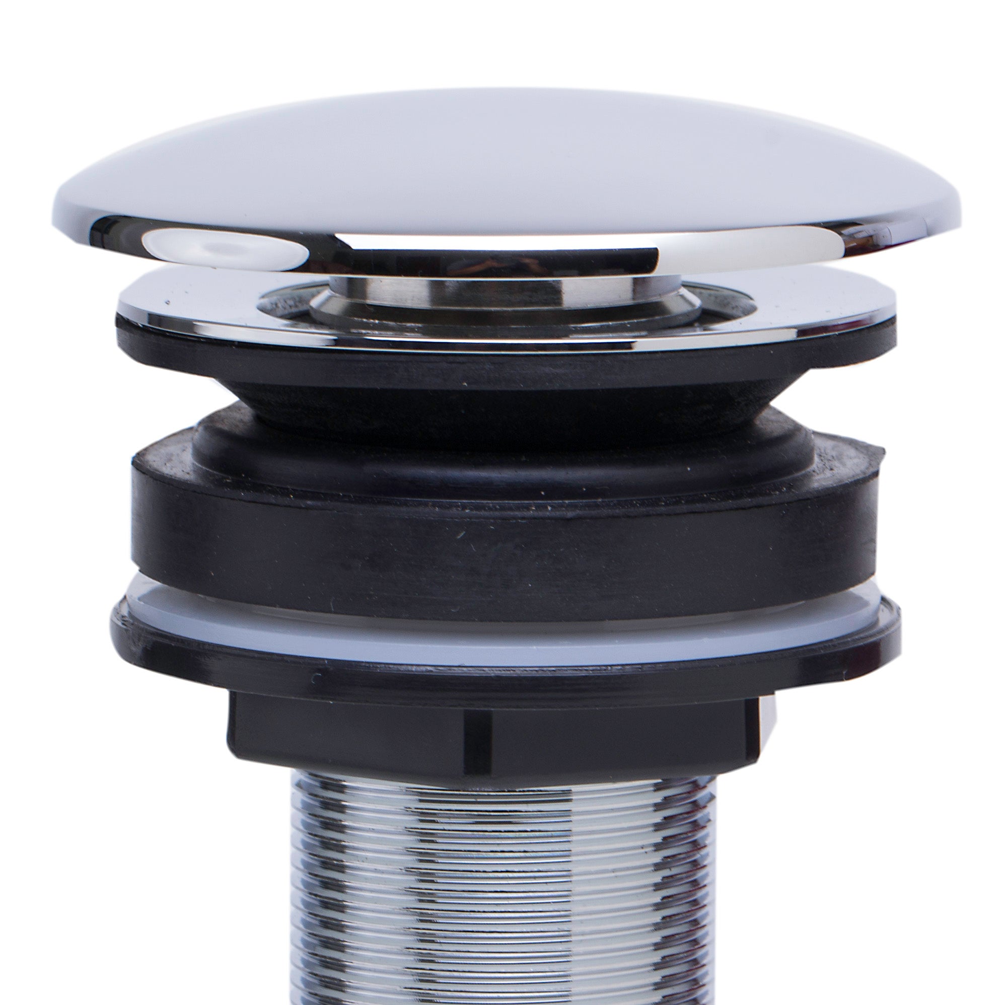 ALFI AB9055-PC Polished Chrome Pop Up Drain for Bathroom Sink without Overflow