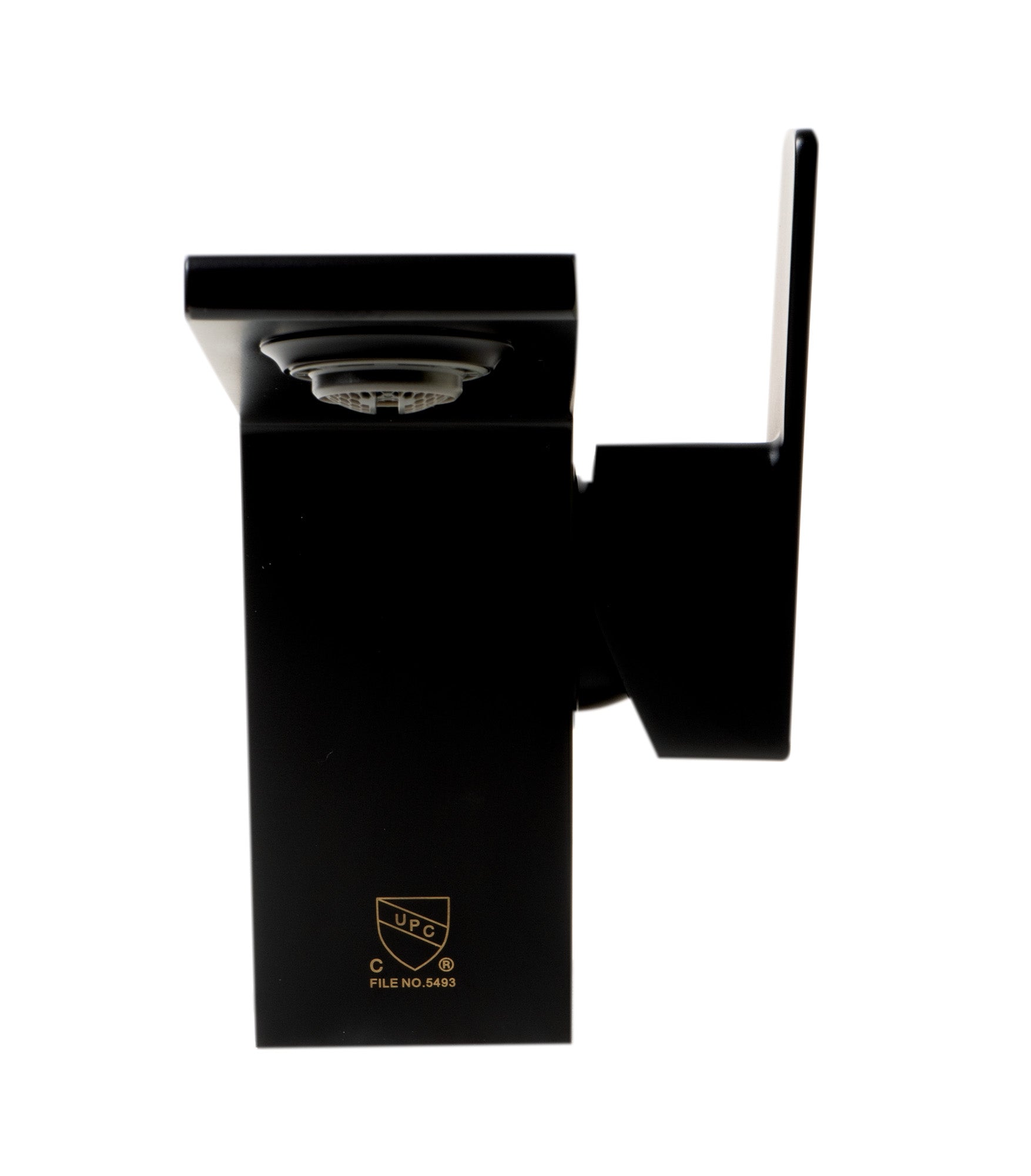 ALFI AB1470-BM Black Matte Single Hole Bathroom Faucet