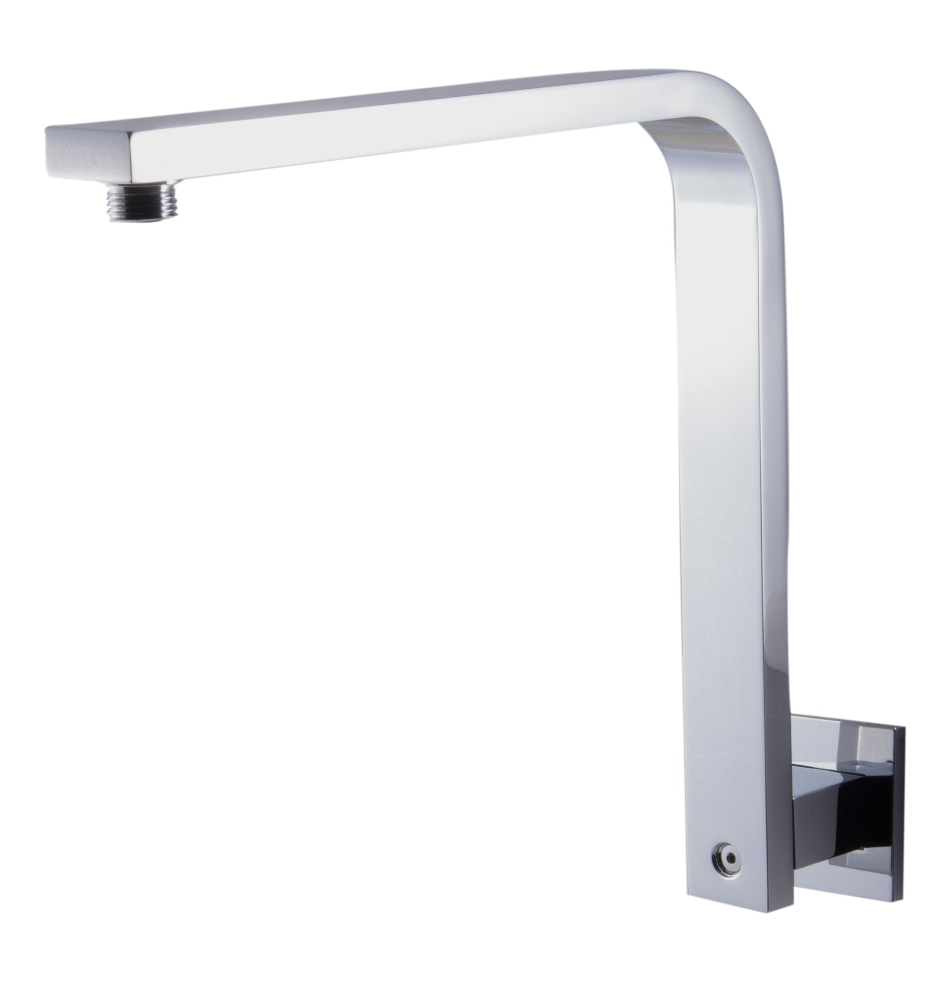 ALFI AB12GSW-PC Polished Chrome 12" Square Raised Wall Mounted Shower Arm