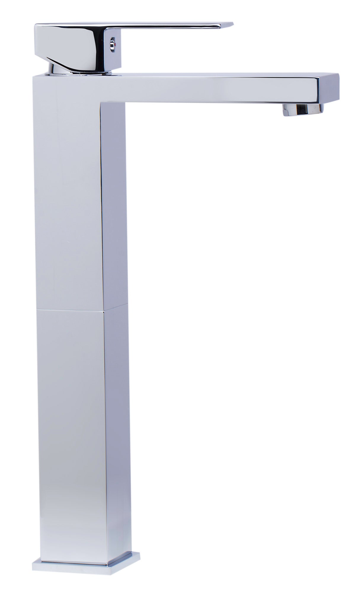 ALFI AB1129-PC Polished Chrome Tall Square Single Lever Bathroom Faucet