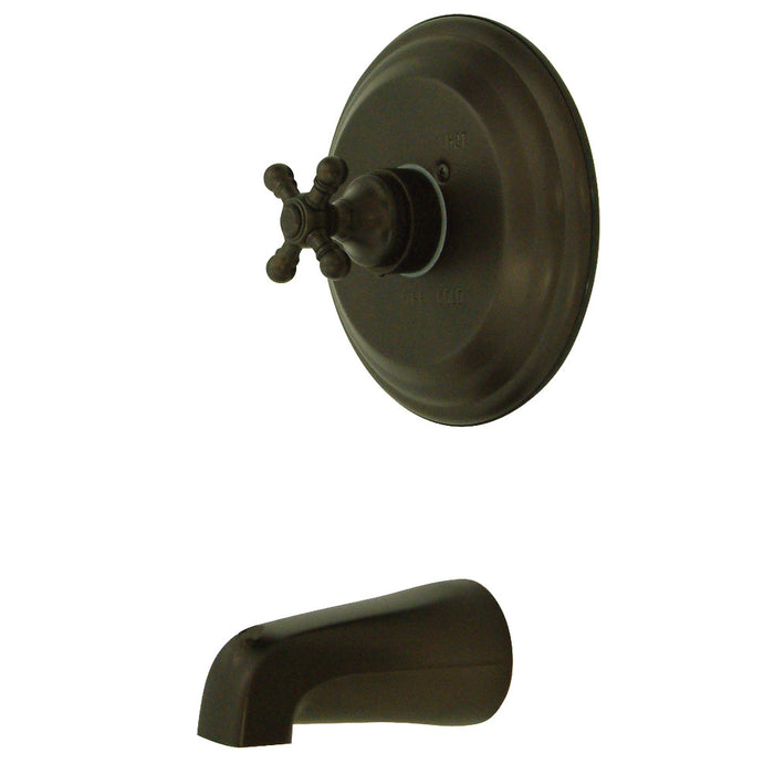 Kingston Brass KB2635BXTO Metropolitan Single-Handle Pressure Balanced Tub Faucet, Oil Rubbed Bronze