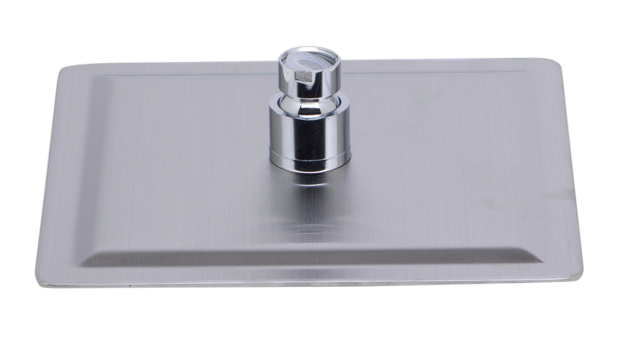ALFI RAIN8S-BSS Solid Brushed Stainless Steel 8" Square Ultra Thin Rain Shower Head