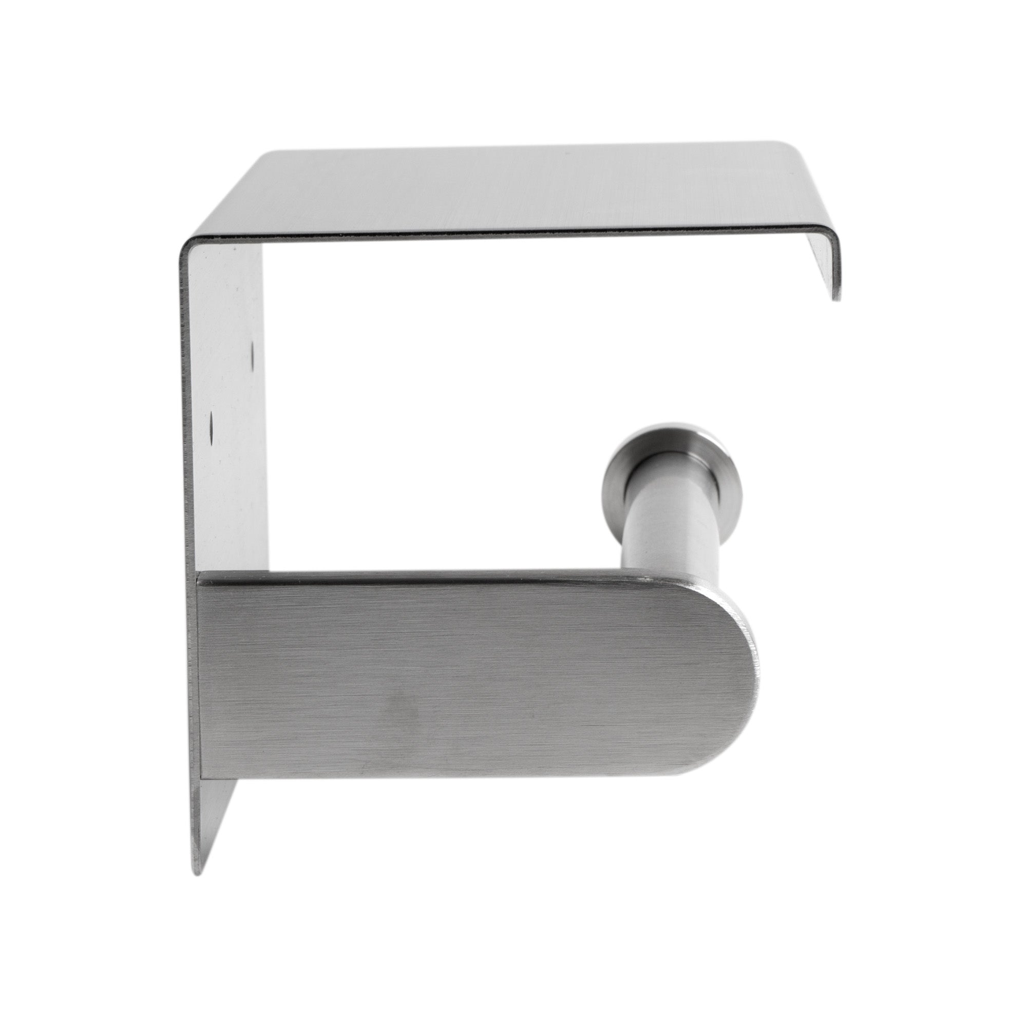 ALFI ABTP66-BSS Brushed Stainless Steel Toilet Paper Holder with Shelf