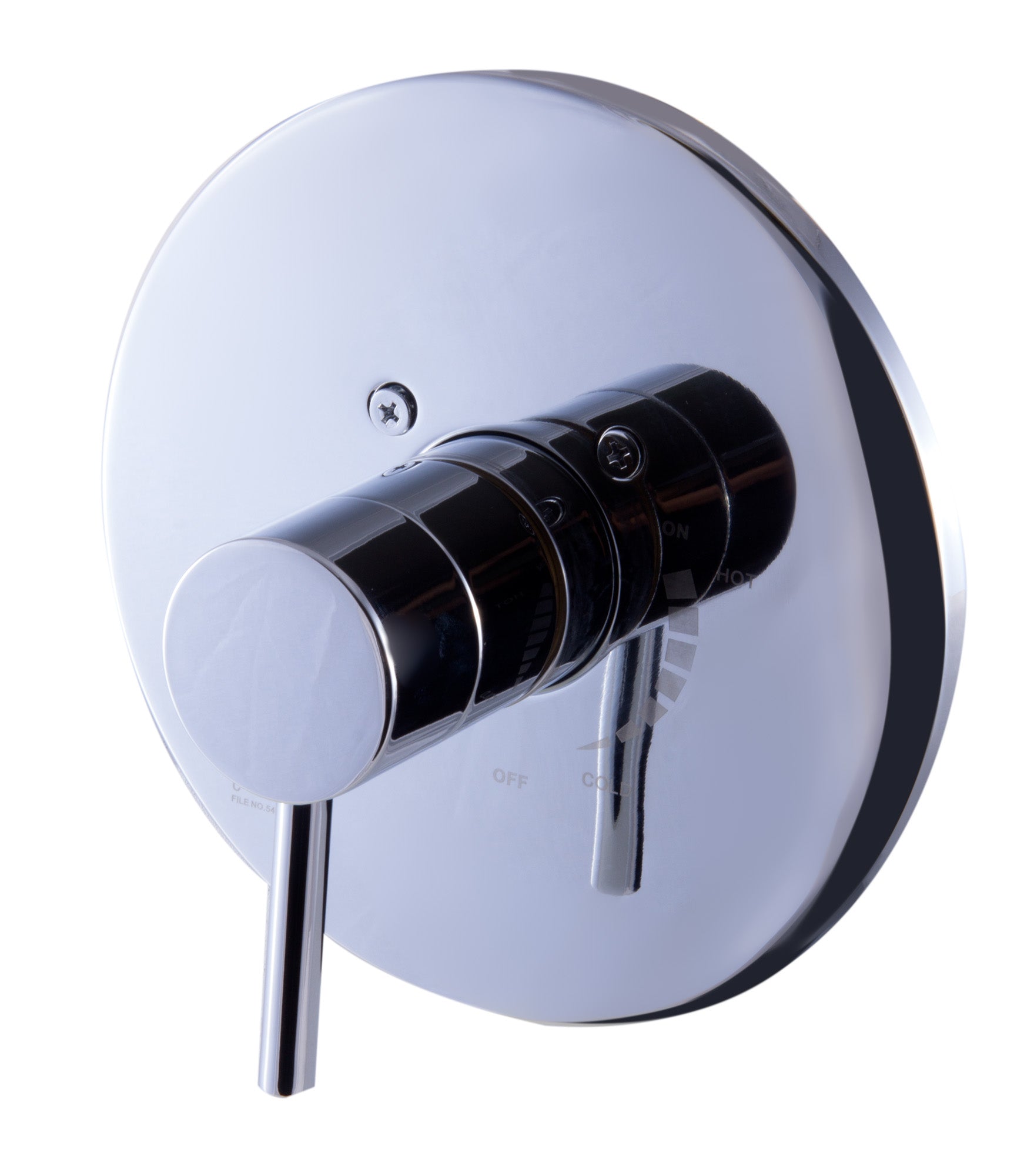ALFI AB1601-PC Polished Chrome Pressure Balanced Round Shower Mixer