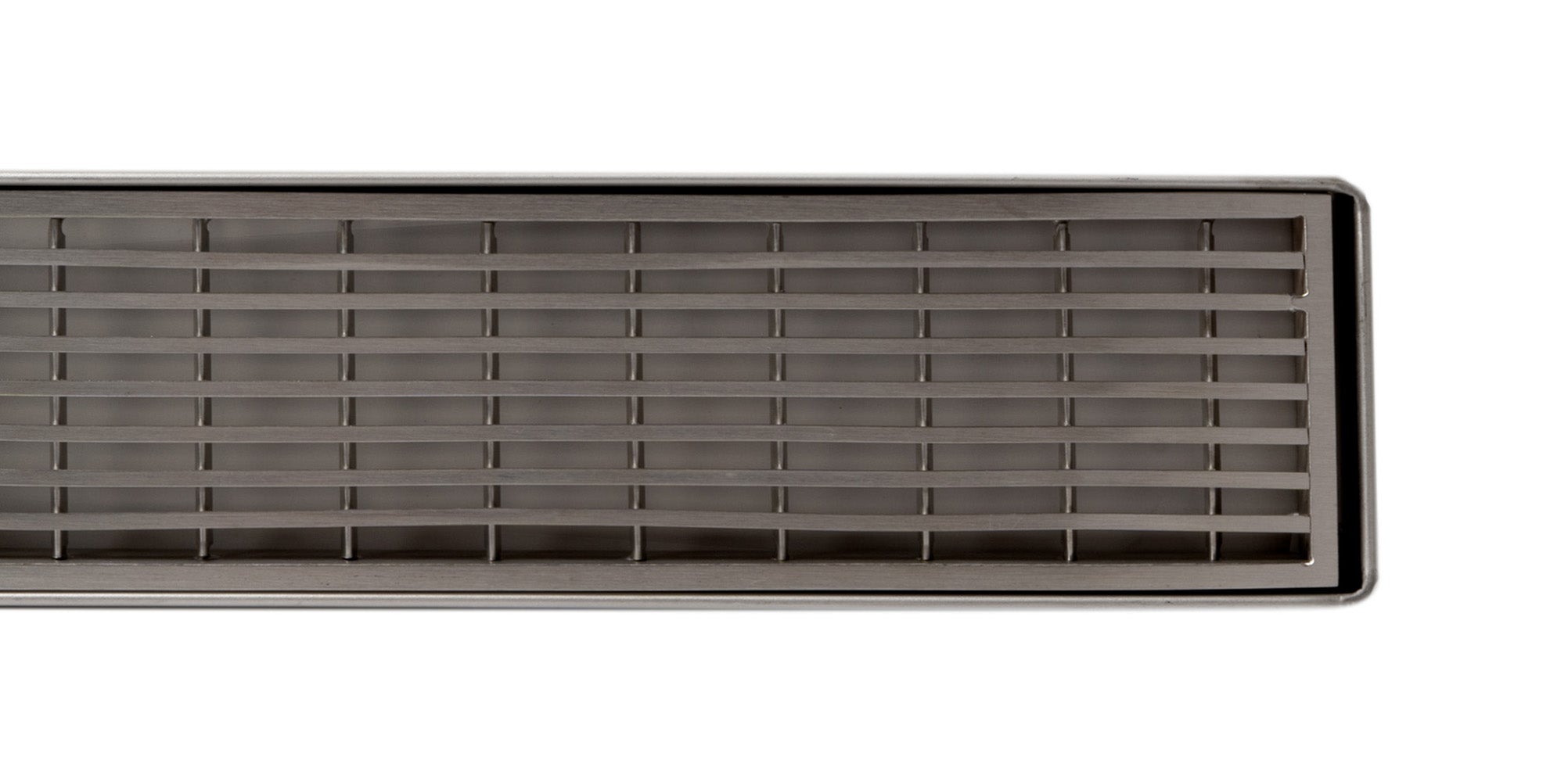 ALFI ABLD47D 47" Stainless Steel Linear Shower Drain with Groove Lines