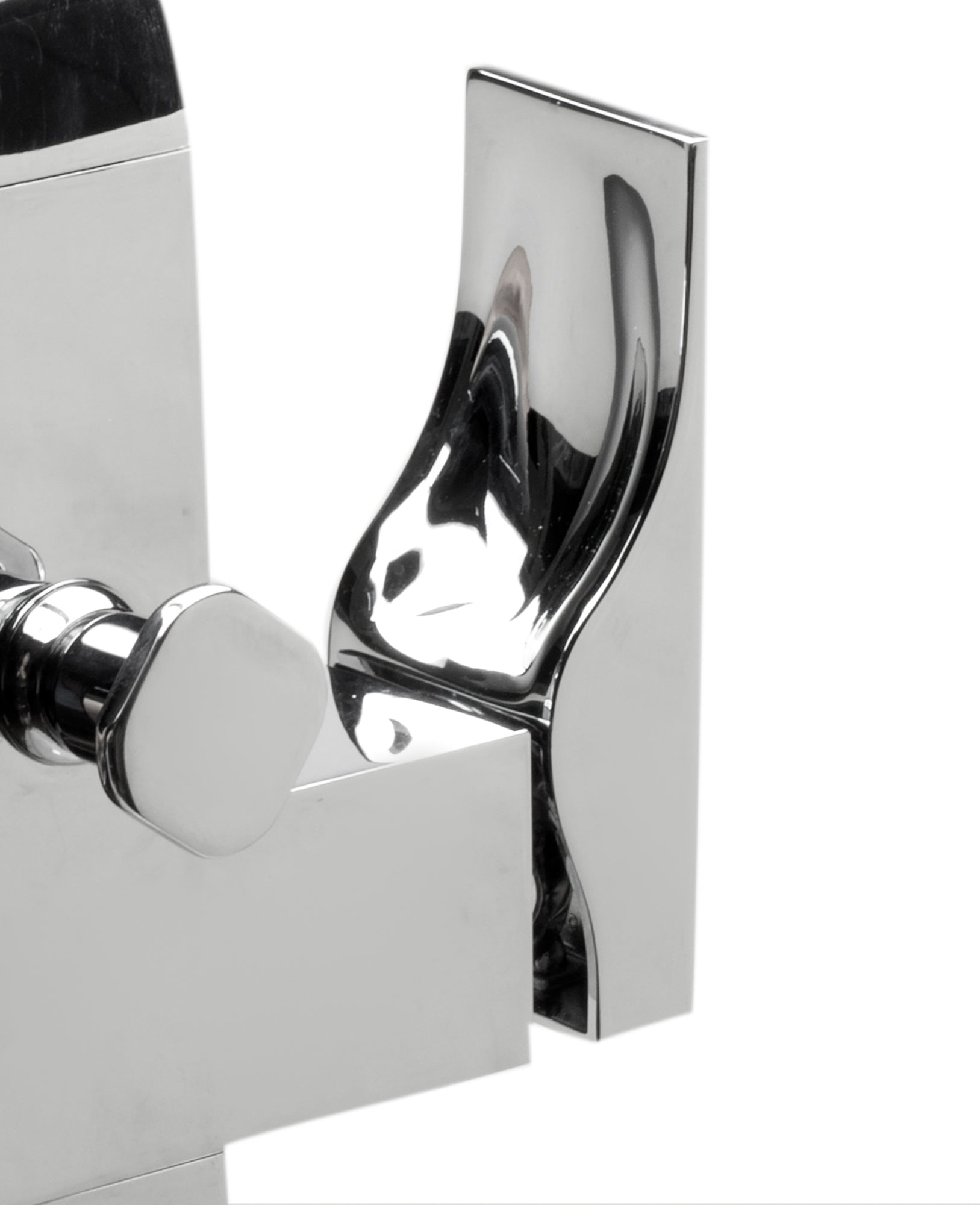 ALFI AB2180-PC Polished Chrome Single Lever Floor Mounted Tub Filler Mixer w Hand Held Shower Head