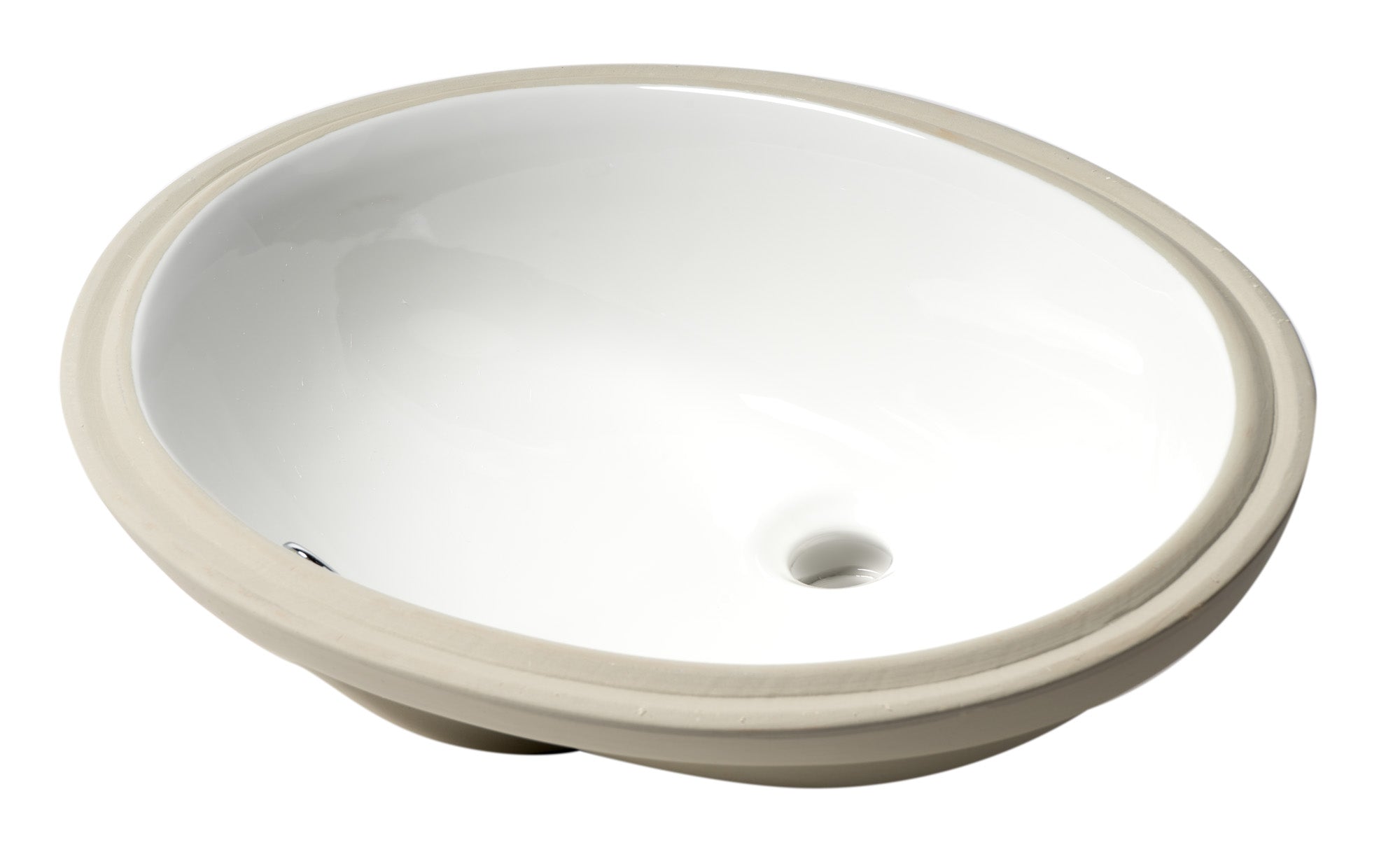 ALFI ABC602 White 23" Oval Undermount Ceramic Sink