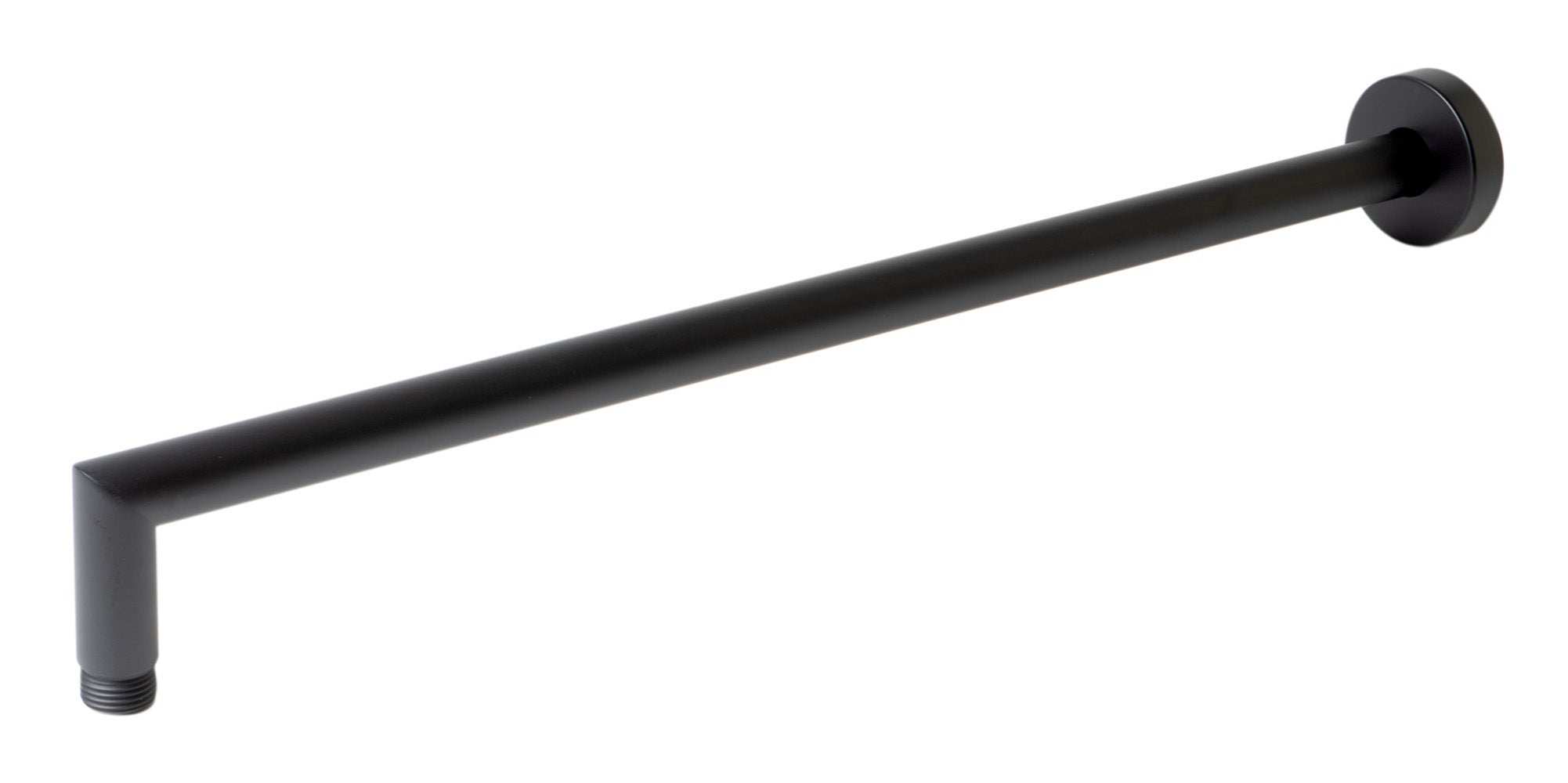 ALFI ABSA20R-BM Black Matte 20" Round Wall Shower Arm