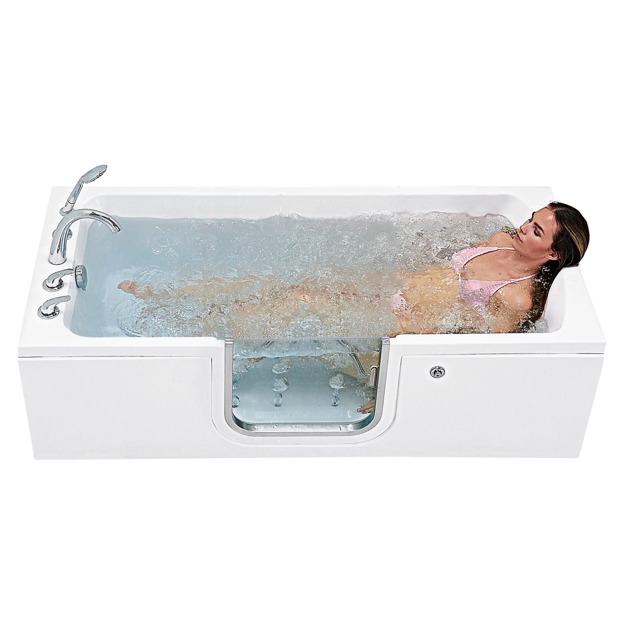Ella Laydown 32" x 72" Soaking Walk in Soaking Tub - Bathroom Design Center
