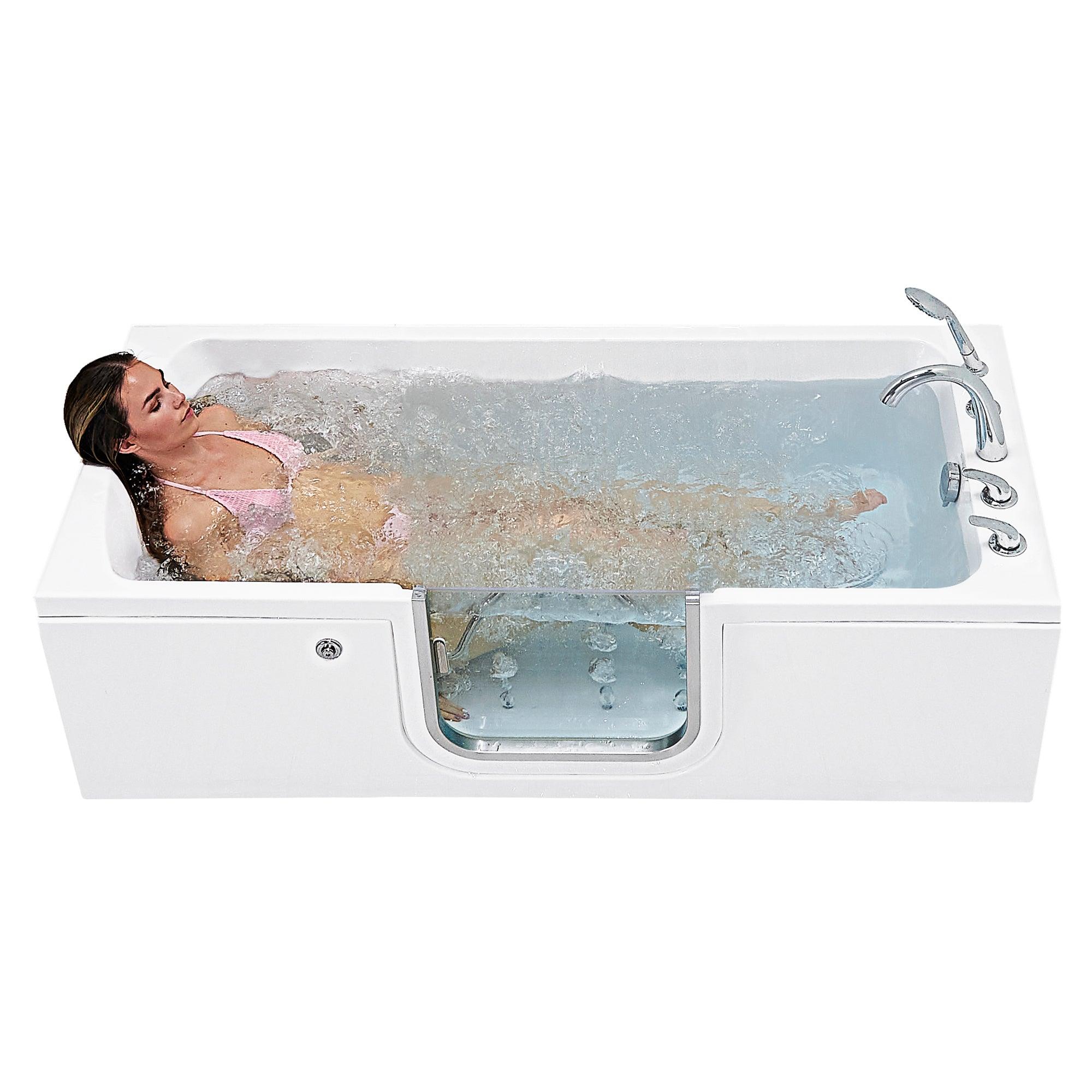 Ella Laydown 32" x 72" Soaking Walk in Soaking Tub - Bathroom Design Center
