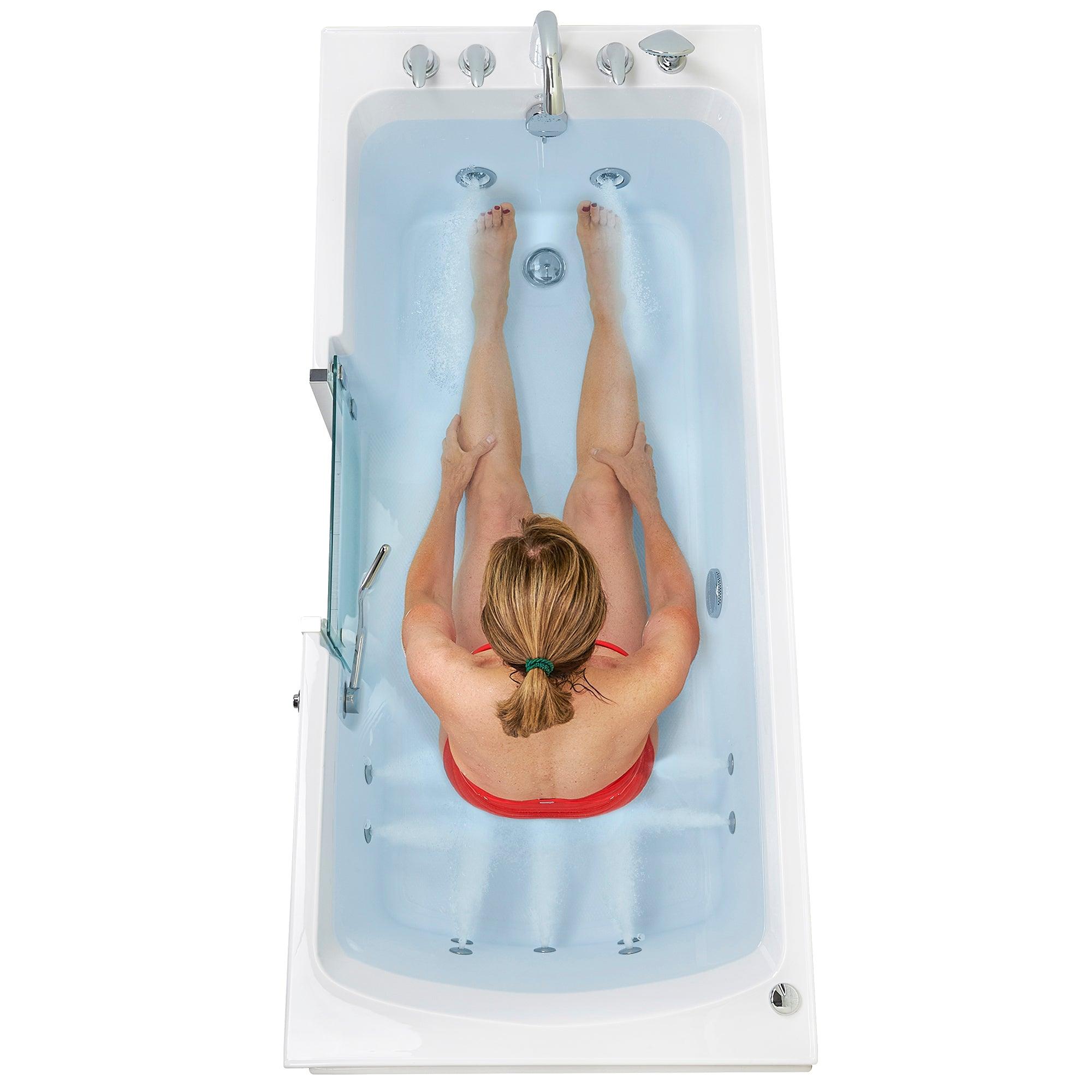Ella Laydown 32" x 72" Soaking Walk in Soaking Tub - Bathroom Design Center