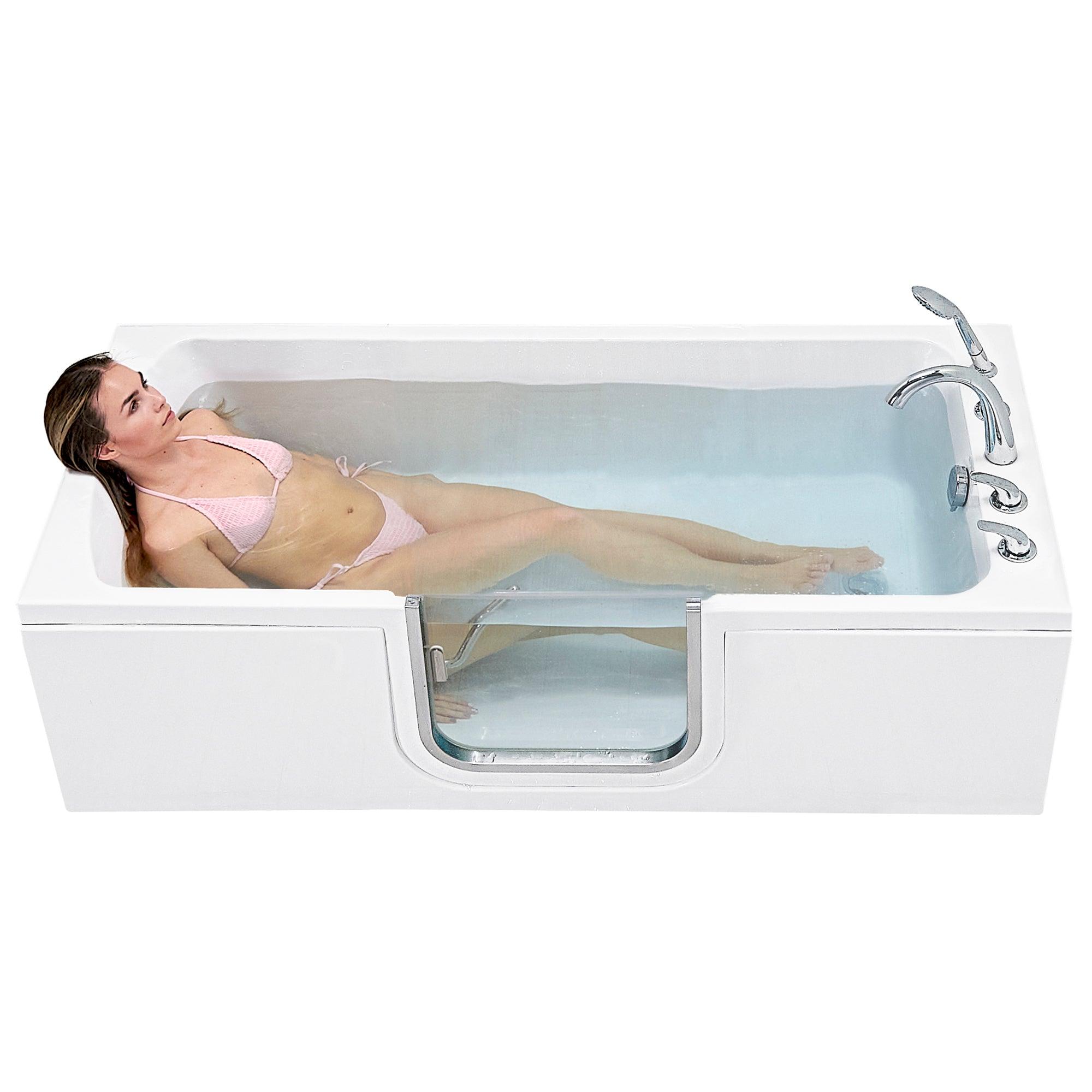 Ella Laydown 32" x 72" Soaking Walk in Soaking Tub - Bathroom Design Center